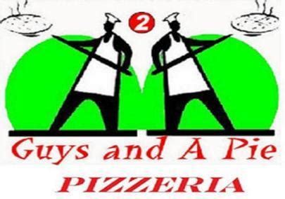 2 guys and a pie - Those Guys took over two years to perfect the dough and technique to create the perfect thin crust, hand tossed, pizza. Our pizza sauce is made fresh using imported Italian tomatoes and fresh herbs. If you enjoy the best quality and flavor you will love Those Guys. 
